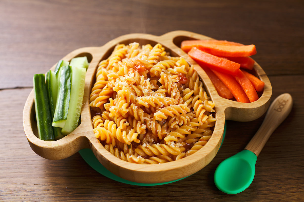 Bamboo Dog Suction Plate (Blue)