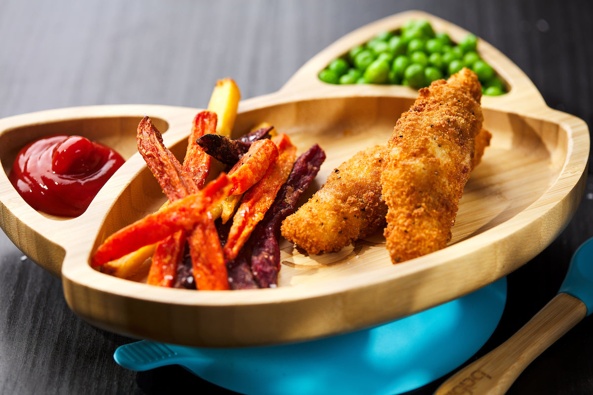 Bamboo Cat Suction Plate (Pink)