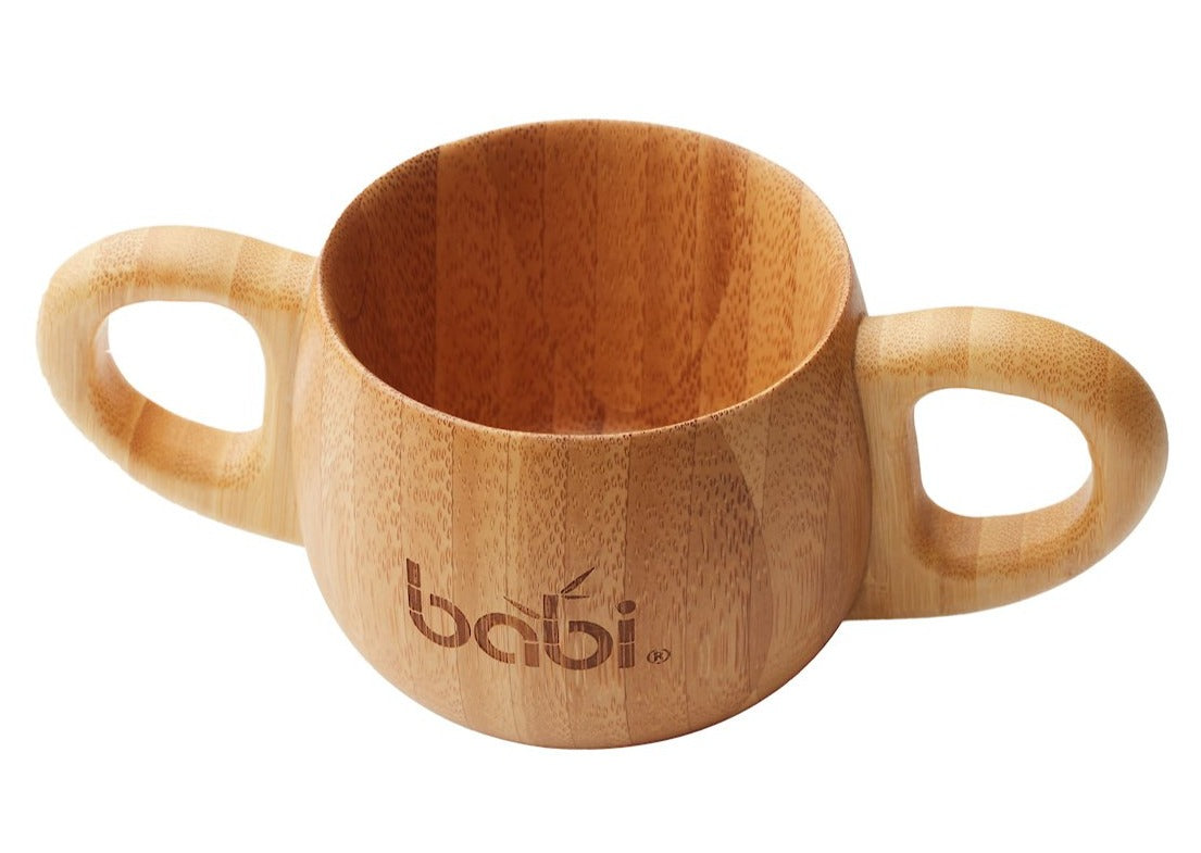 Bamboo baby training Cup
