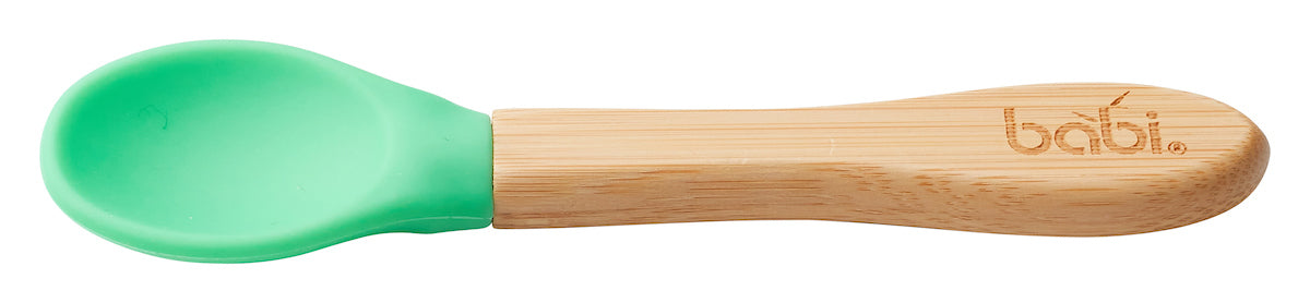 Bamboo Baby Spoons With Blue (Pack of 4)