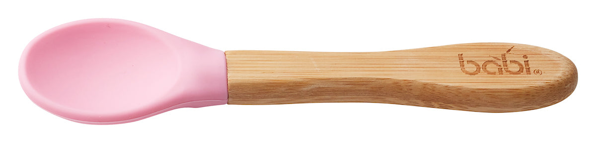 Bamboo Baby Spoons With Pink (Pack of 4)