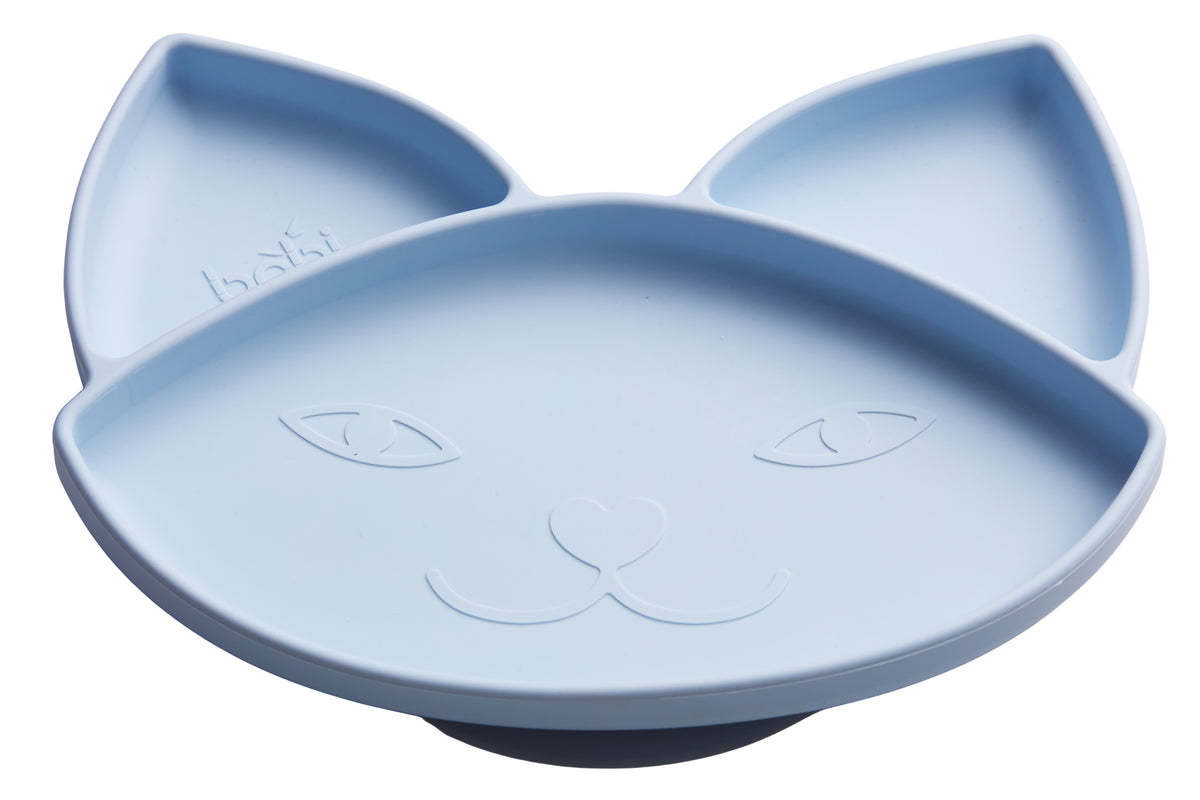 Silicone Cat Suction Plate (Blue)