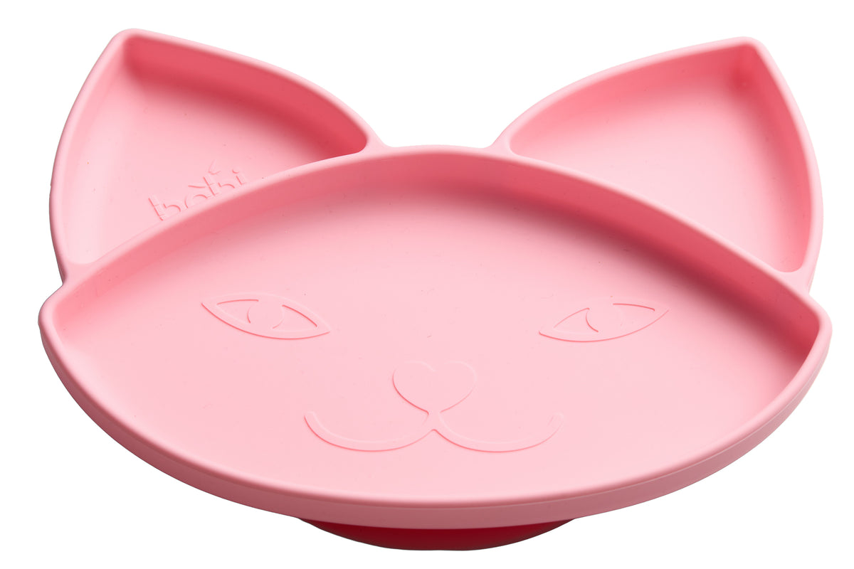 Silicone Cat Suction Plate (Pink)
