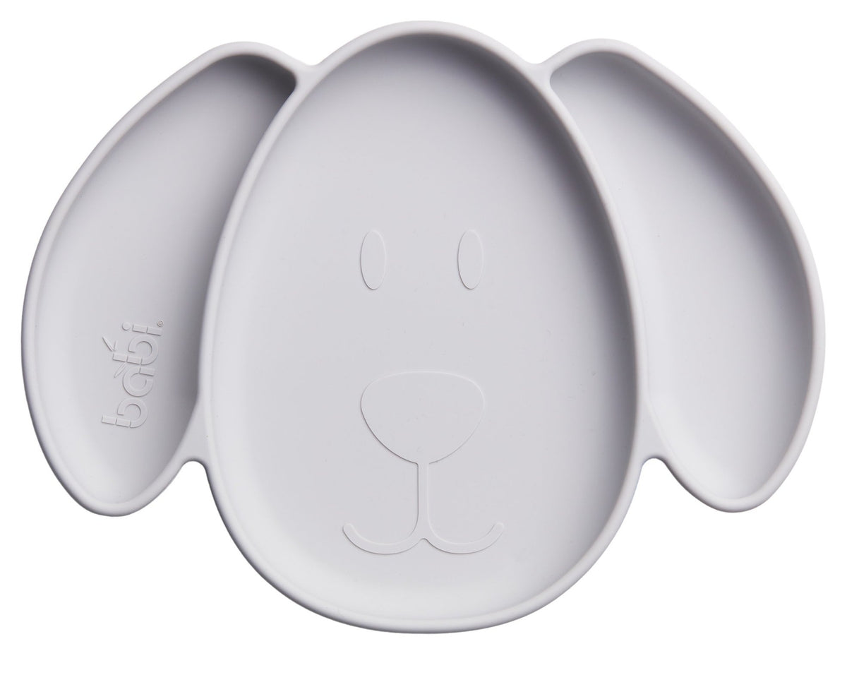 Silicone Dog Suction Plate (Grey)