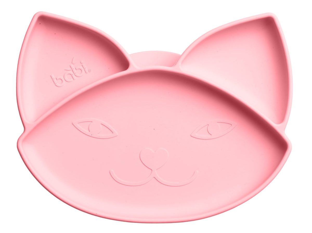 Silicone Cat Suction Plate (Pink)