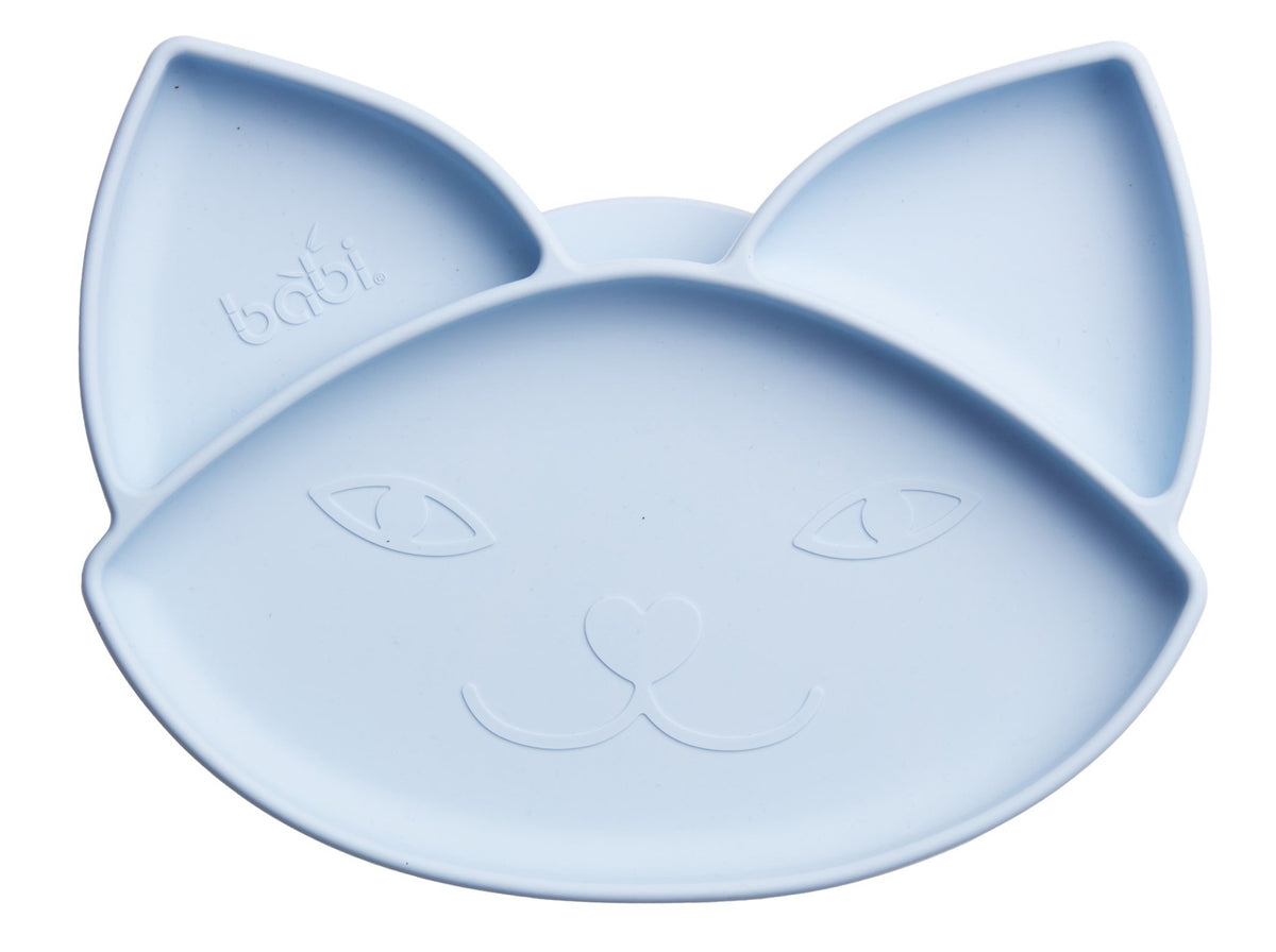 Silicone Cat Suction Plate (Blue)