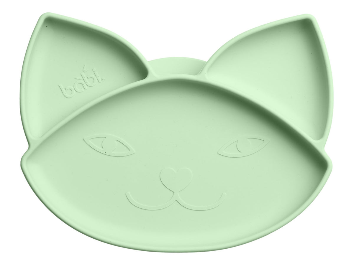 Silicone Cat Suction Plate (Green)