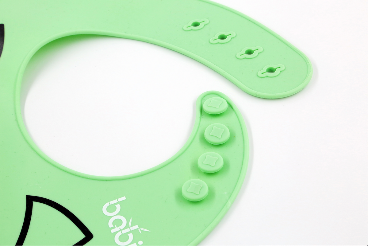 Silicone Bib Set With Blue (2 pack)